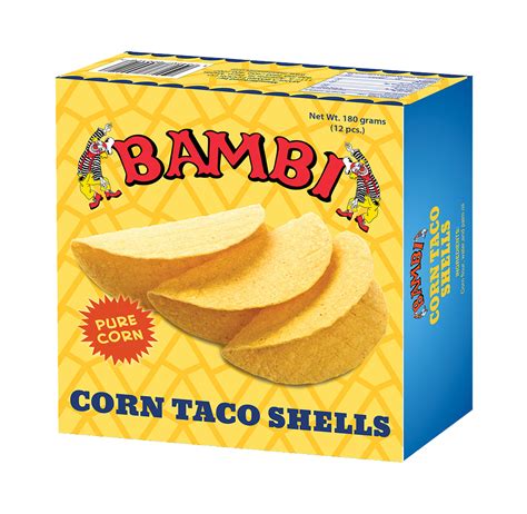 Corn Taco Shells – Manila Bambi Foods Company