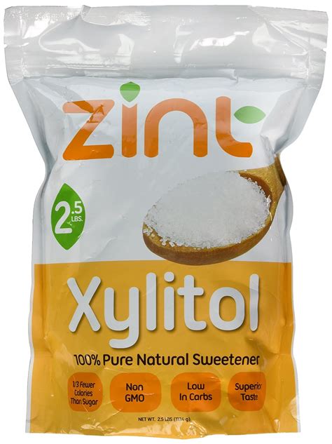 Xylitol Natural Sweetener 2.5 lb By Zint,... | eBay