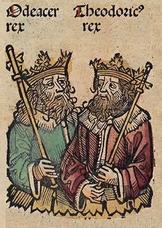 Nuremberg Chronicle (Theodoric and Odoacer) (Illustration) - World History Encyclopedia