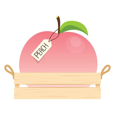 Peach vector. Peach heart vector. Peach on white background. Peach logo design. 17673519 Vector ...