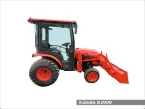 Kubota B3000 compact utility tractor: review and specs - Tractor Specs