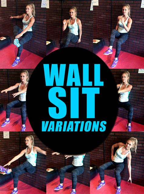 Summer Slim-Down Challenge Week 5 - Wall Sit Variations