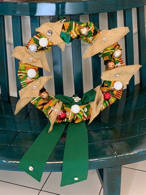 African Wreaths African Christmas Wreath Kwanzaa Kwanzaa | Etsy