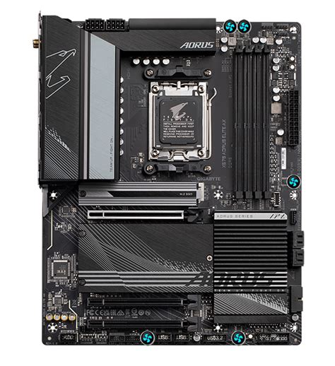 GIGABYTE X670 AORUS Elite AX (AM5/ LGA 1718/ AMD/ X670/ ATX/ Year ...