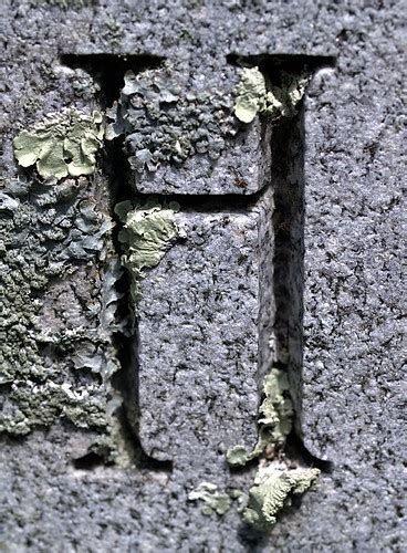 Headstone Letter H (Woods Hole, MA) | takomabibelot | Flickr