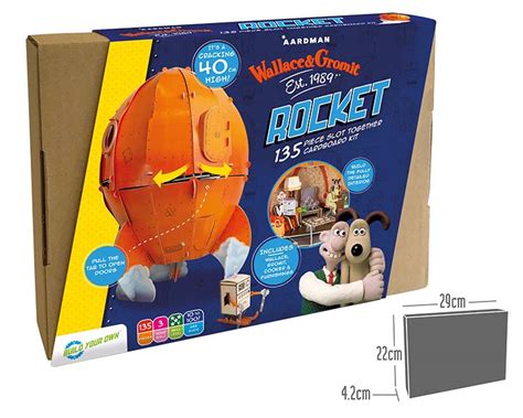 Review: Wallace & Gromit Rocket by Build Your Own Kits