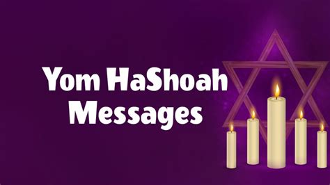 Yom HaShoah Greetings and Quotes - Holocaust Remembrance Day | WishesMsg