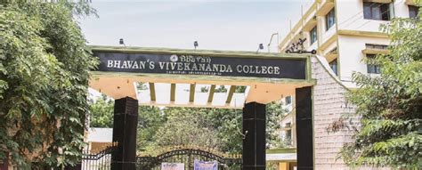 B.Sc. at Bhavan's Vivekananda College of Science, Humanities and ...