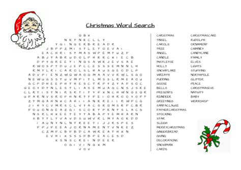 Christmas Word Search | Teaching Resources