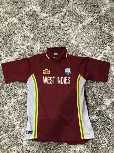 Mens Admiral West Indies Cricket Medium Jersey Maroon | Cricket store, West indies, Cricket