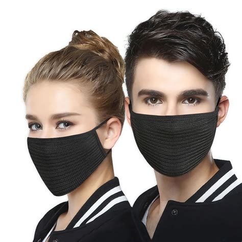 New Fashion cotton yarn Mouth Face Mask Cycling Wearing Windproof Anti Dust Anti pollution ...