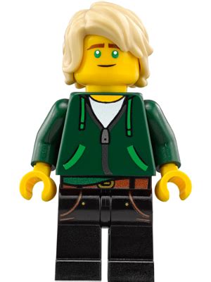 Minifigure njo338 : Lloyd Garmadon - Hair, Hoodie High School Outfit ...