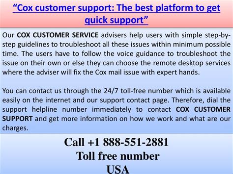 Cox customer service | 1.888.551.2881