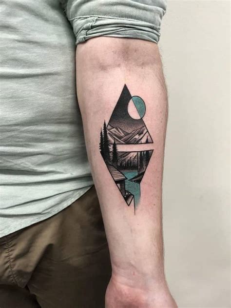 100 Adventurous Mountain Tattoos [Ultimate Picture Guide]