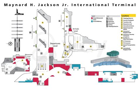 Atlanta Airport Concourse B Map Ferry Map - vrogue.co