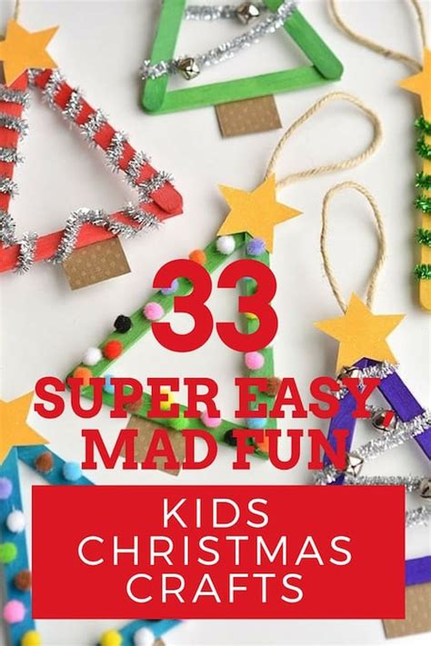 33 Simple, Fun Kids Christmas Crafts | Canvas Factory