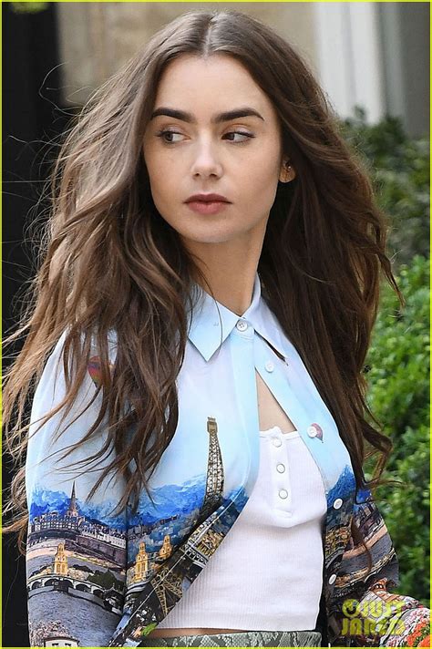 Photo: lily collins new looks emily paris filming 04 | Photo 4335280 | Just Jared: Entertainment ...