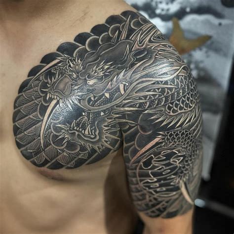 Dragon Tattoo Circle, Dragon Tattoo Full Sleeve, Dragon Tattoo Chest ...