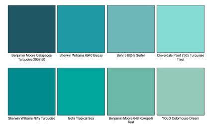 shades of turquoise paint - Google Search | Turquoise painting, Tween girl bedroom, Turquoise ...