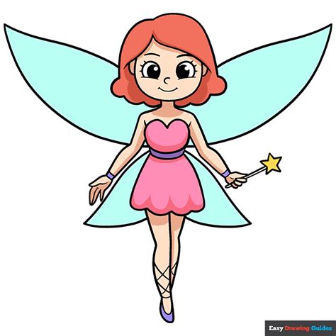 Easy Steps To Draw A Fairy Hotsell | emergencydentistry.com