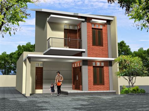 Desain Rumah Minimalis 2 Lantai Type 36 | Desain Rumah Minimalis