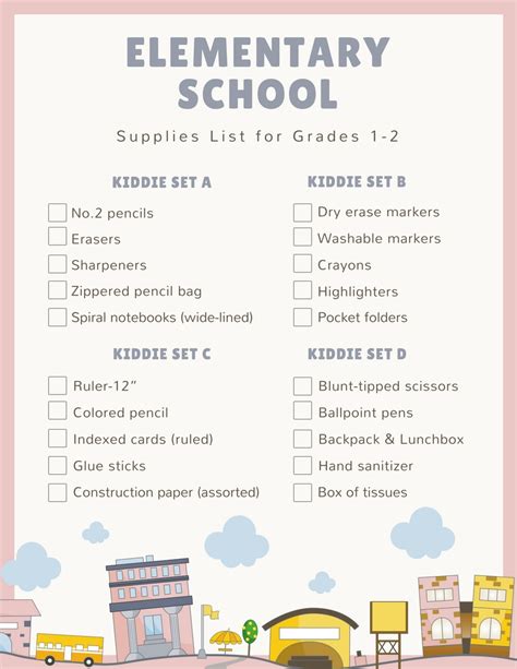 Back to School Supplies List for All Grades | 2023-24 Shopping Checklist