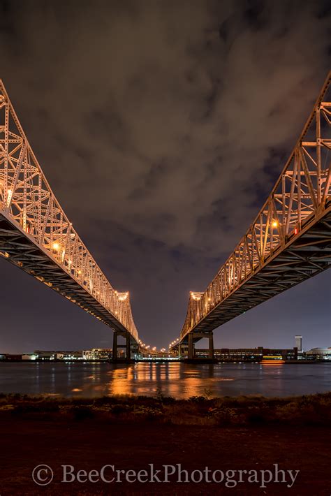 Mississippi River Bridges Vertical