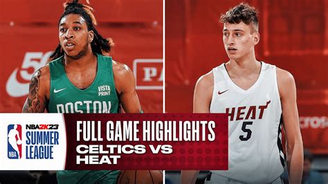 CELTICS vs HEAT | NBA SUMMER LEAGUE | FULL GAME HIGHLIGHTS - Win Big Sports