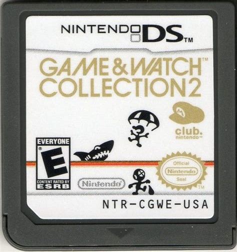 Game & Watch Collection 2 (2008) Nintendo DS box cover art - MobyGames