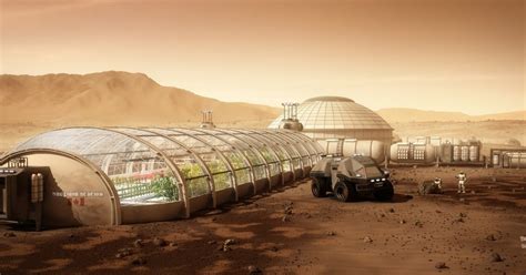 Mars colony ART | human Mars