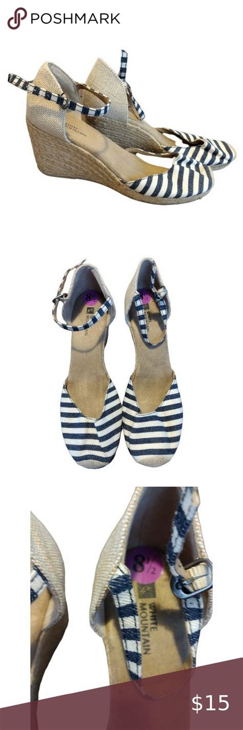 White mountain wedges in 2022 | Wedges, Shoes, Clothes design