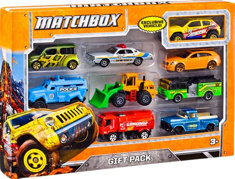 Customer Reviews: Matchbox 9-Car Gift Pack Vehicle Collection X7111 ...