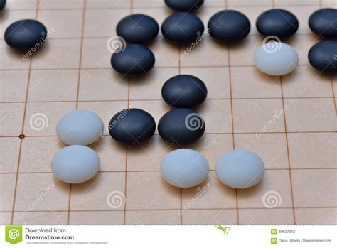 GO game stock photo. Image of differentiation, competitive - 89637912