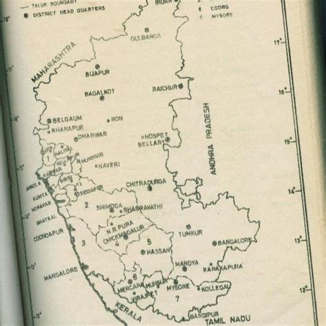 2 Map of a part of Haliyal forest division of North Kanara, where the ...