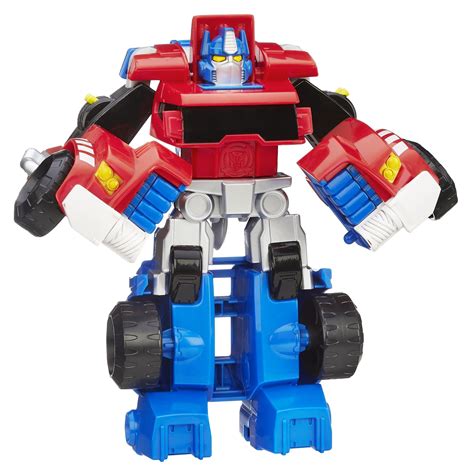 Buy Transformers Playskool Heroes Rescue Bots Optimus Prime Converting ...