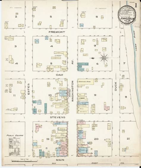 Sanborn Fire Insurance Map from Iowa Falls, Hardin County, Iowa. | Library of Congress