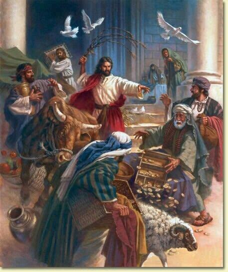 JESUS CLEANSES THE TEMPLE