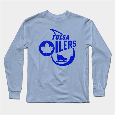 Defunct Tulsa Oilers Hockey 1982 - Oklahoma - Long Sleeve T-Shirt | TeePublic