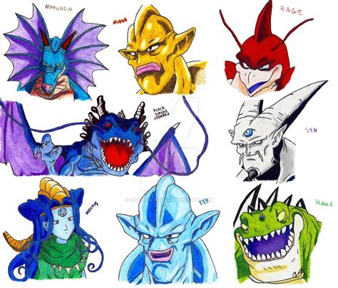 8 Shadow Dragons by Lucinda-Azul on DeviantArt