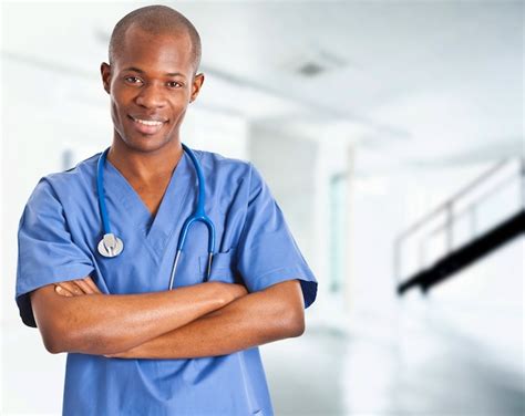 Premium Photo | African doctor at the hospital