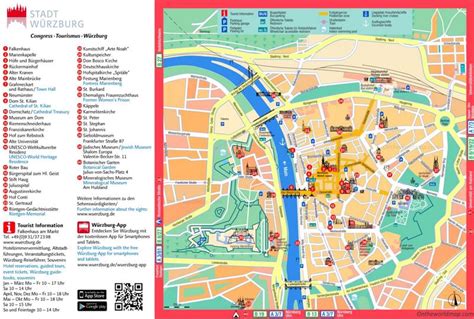 Würzburg Tourist Map - Ontheworldmap.com