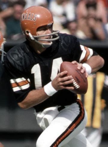 Ken Anderson - QB - Bengals, wearing the uniform designed back in 1968 ...