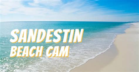 5 Sandestin Beach Views on One Page - Surf, Traffic and Weather