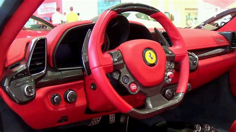 FERRARI 458 SPIDER AWESOME COLORS AND INTERIOR - YouTube