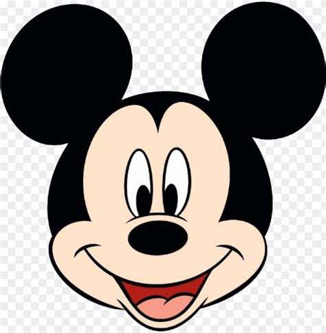 Printable Mickey Mouse Face