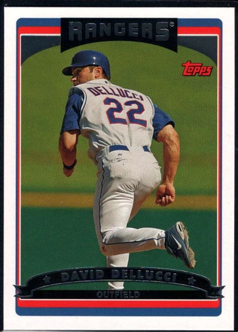 Amazon.com: Baseball MLB 2006 Topps #402 David Dellucci Rangers ...