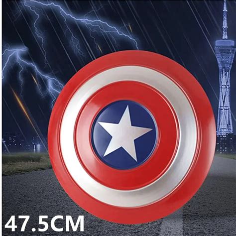 45d Avengers Superhero Captain America 1:1 Metal Shield Thor Foam ...