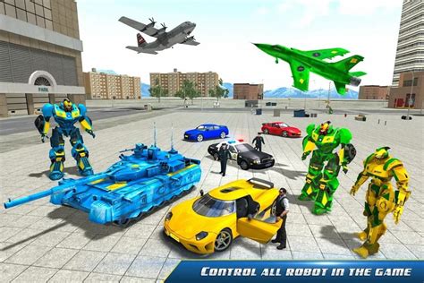 Stealth Robot Transforming Games – Robot Car games – Mizo Studio