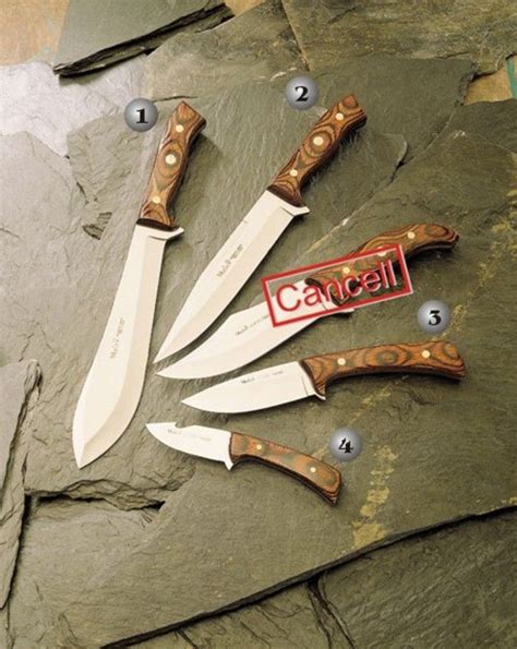 Muela Knives, mount knives, Machete. Handle of wood | Kitchen knives ...