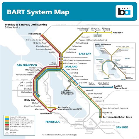 To learn the story of BART, look to its system maps | Bay Area Rapid Transit